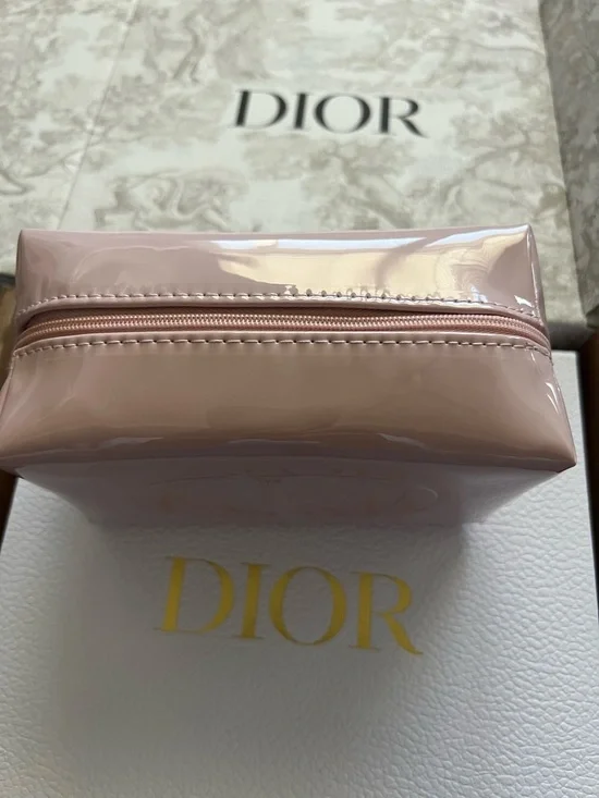 Dior Blush Pink Ceramic CD Logo Trinket Box - Picture 4 of 9